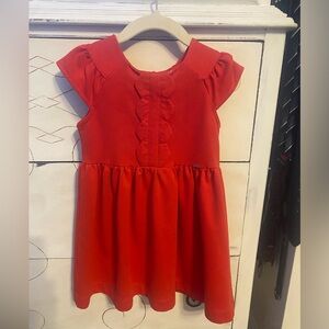 Mayoral Vibrant Red Kids Dress